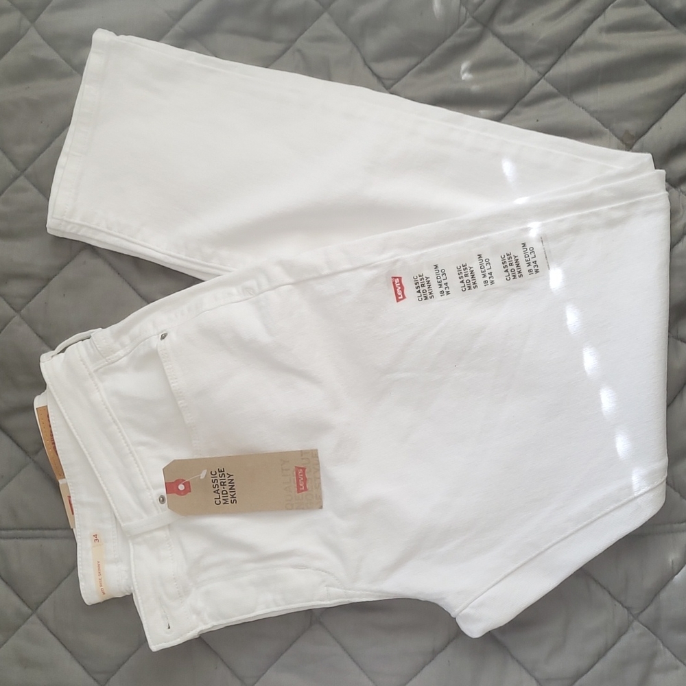 🍹 LEVI'S CLASSIC MID SKINNY JEANS